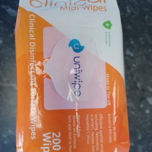 Clinical Wet Wipe - 200 per Pack