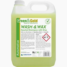 Vehicle Wash & Wax - 5lt