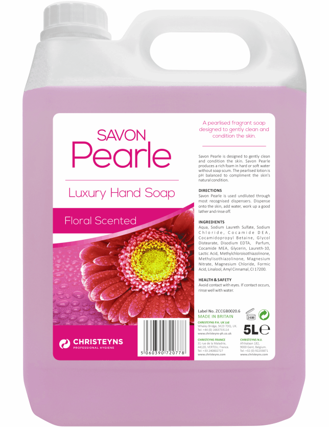 Savon Pearle Rose Soap - 300ml & 5lt