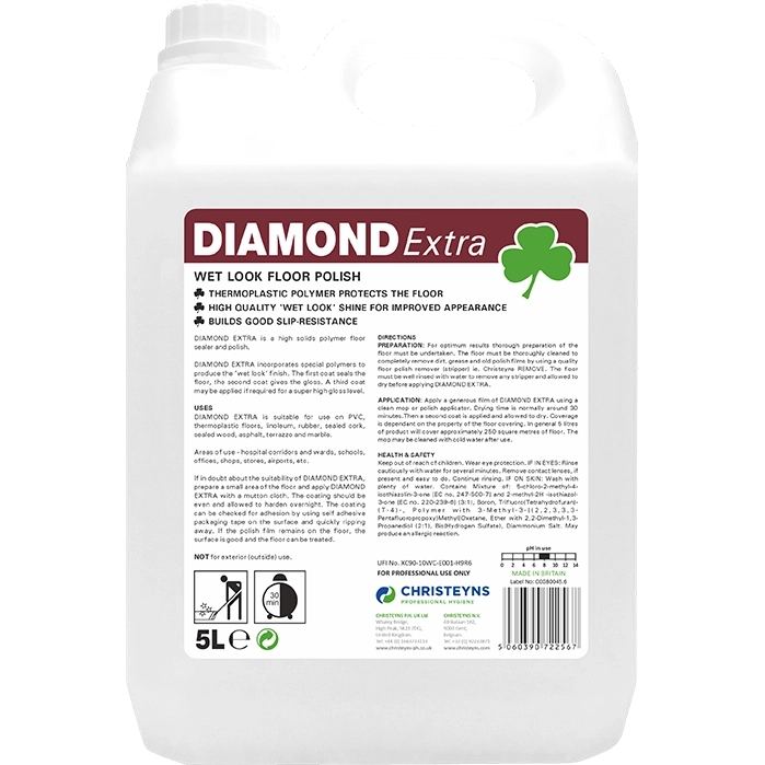 Diamond Extra - Wet Look Floor PoIish - 5lt