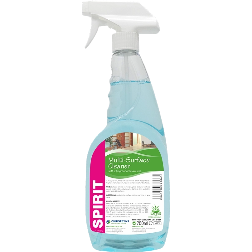 SPIRIT- Multi Surface Cleaner - 750ml Trigger Spray
