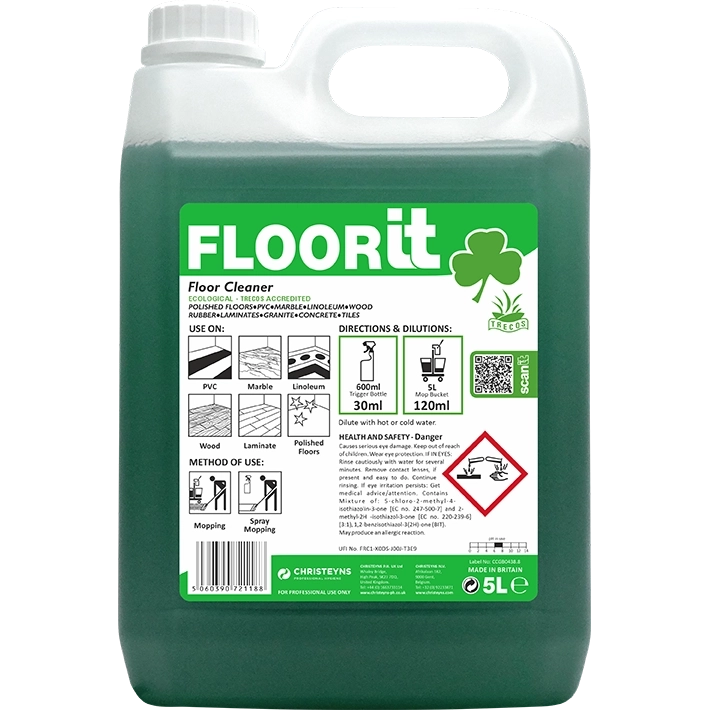FloorIT, PH Neutral Fragranced Floor Cleaner - 5lt
