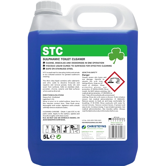 STC-Acidic Toilet Cleaner 1lt & 5lt