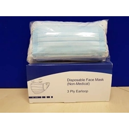 Non-Medical Disposable Face Masks - 50 per box