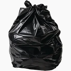Heavy Duty Black Refuse Bags - 200 per Box